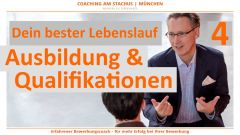 Dein bester Lebenslauf | Ausbildung & Qualifikationen